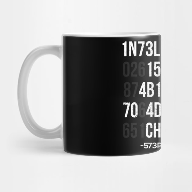 1n73ll1g3nc3 15 7h3 4b1l17y 70 4d4p7 70 ch4ng3 by ozalshirts